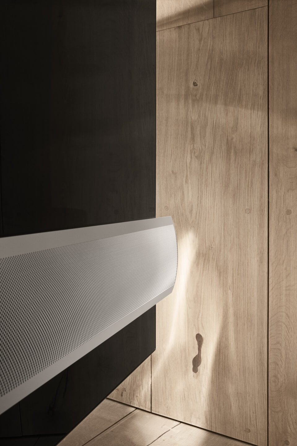BeoVision Eclipse Detail Lautsprecher Cover Aluminium